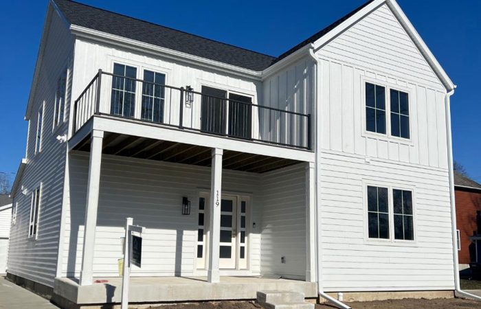 front exterior of home